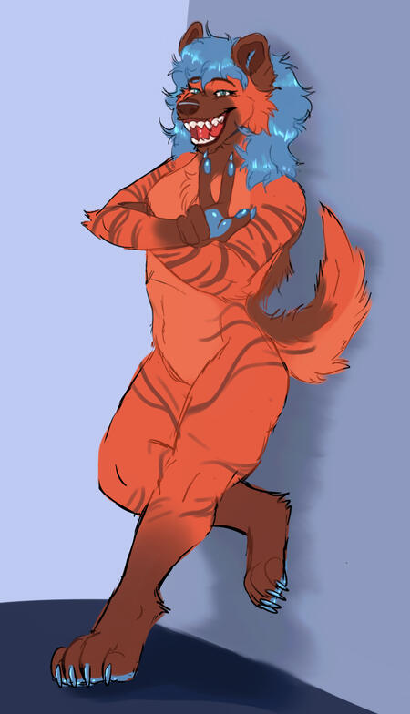 Shaded sketch